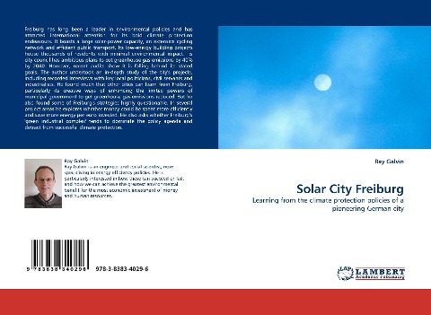 Solar City Freiburg: Learning from the climate protection policies of a pioneering German city
