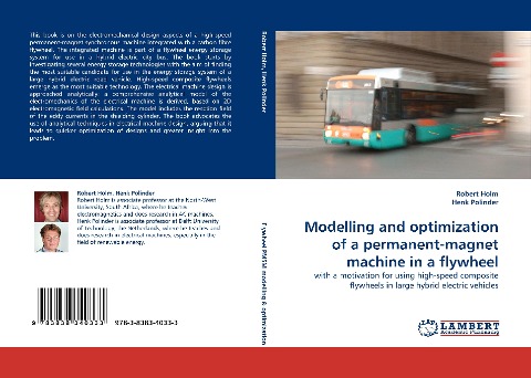 Modelling and optimization of a permanent-magnet machine in a flywheel: with a motivation for using high-speed composite flywheels in large hybrid electric vehicles