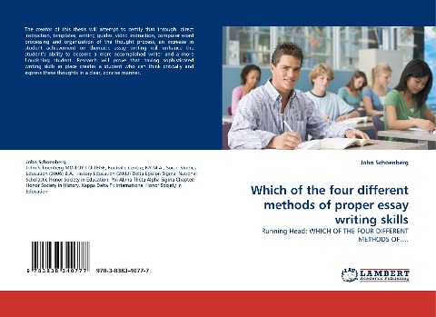 Which of the four different methods of proper essay writing skills: Running Head: WHICH OF THE FOUR DIFFERENT METHODS OF....