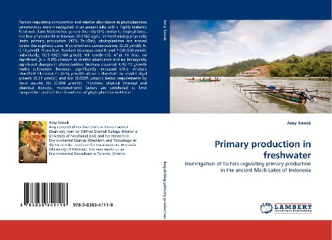 Primary production in freshwater: Investigation of factors regulating primary production in the ancient Malili Lakes of Indonesia
