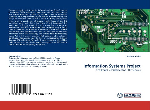 Information Systems Project: Challenges in Implementing RFID systems
