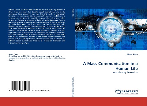 A Mass Communication in a Human Life: Inconsistency Resolution