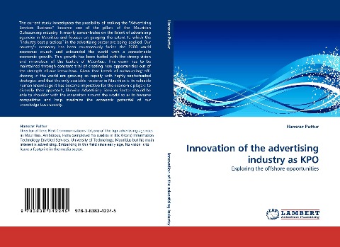 Innovation of the advertising industry as KPO: Exploring the offshore opportunities