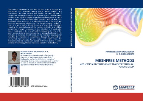 MESHFREE METHODS: APPLICATION IN CONTAMINANT TRANSPORT THROUGH POROUS MEDIA