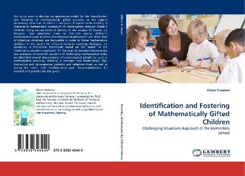 Identification and Fostering of Mathematically Gifted Children: Challenging Situations Approach at the Elementary School