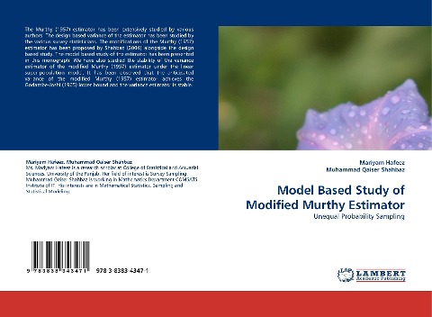 Model Based Study of Modified Murthy Estimator: Unequal Probability Sampling