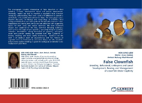 False Clownfish: Breeding, Behavioral, Embryonic and Larval Development, Rearing and Management of clownfish Under Captivity