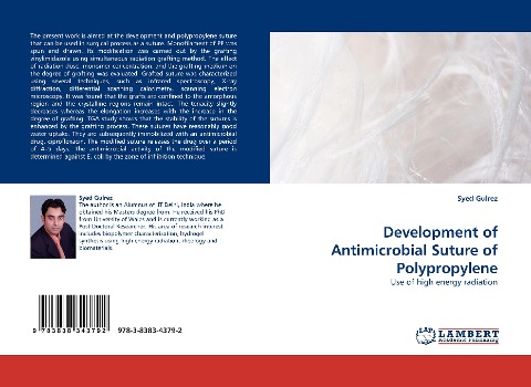 Development of Antimicrobial Suture of Polypropylene: Use of high energy radiation