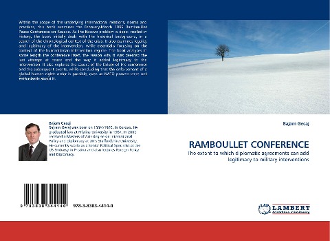 RAMBOULLET CONFERENCE: The extent to which diplomatic agreements can add legitimacy to military interventions