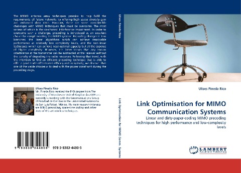 Link Optimisation for MIMO Communication Systems: Linear and dirty-paper-coding MIMO precoding techniques for high performance and low-complexity levels