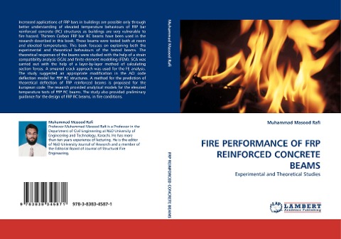 FIRE PERFORMANCE OF FRP REINFORCED CONCRETE BEAMS: Experimental and Theoretical Studies