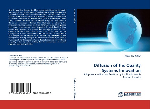 Diffusion of the Quality Systems Innovation: Adoption into Business Practices by the Florida Health Sciences Industry