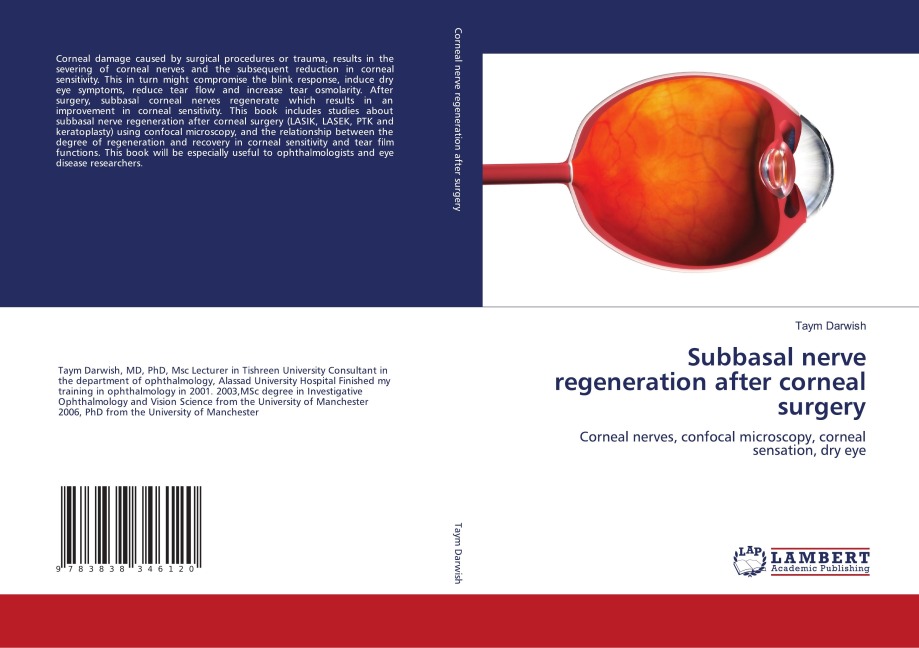 Subbasal nerve regeneration after corneal surgery: Corneal nerves, confocal microscopy, corneal sensation, dry eye