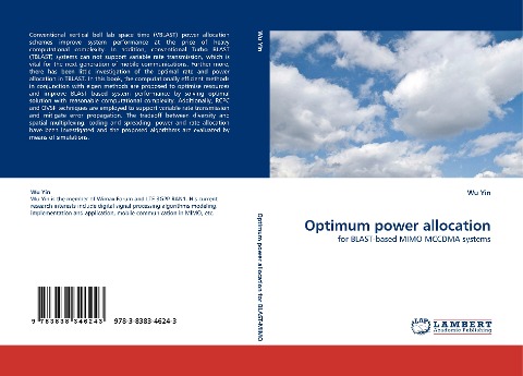 Optimum power allocation: for BLAST-based MIMO MCCDMA systems