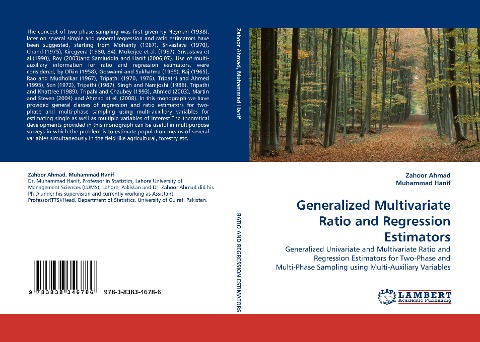 Generalized Multivariate Ratio and Regression Estimators: Generalized Univariate and Multivariate Ratio and Regression Estimators for Two-Phase and Multi-Phase Sampling using Multi-Auxiliary Variables