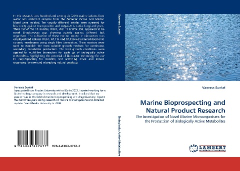 Marine Bioprospecting and Natural Product Research: The Investigation of Novel Marine Microorganisms for the Production of Biologically Active Metabolites