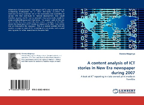 A content analysis of ICT stories in New Era newspaper during 2007: A look at ICT reporting in state owned print media in Namibia