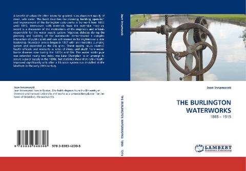 THE BURLINGTON WATERWORKS: 1865 - 1915