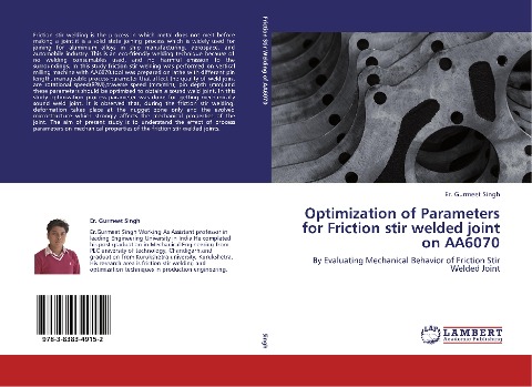 Optimization of Parameters for Friction stir welded joint on AA6070: By Evaluating Mechanical Behavior of Friction Stir Welded Joint
