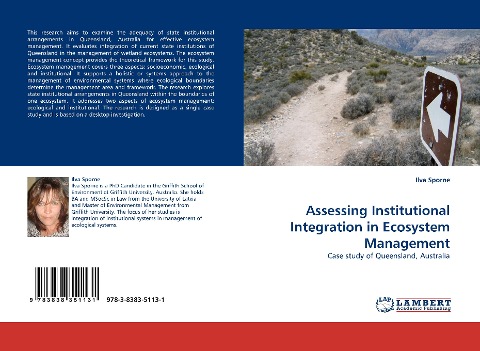 Assessing Institutional Integration in Ecosystem Management: Case study of Queensland, Australia