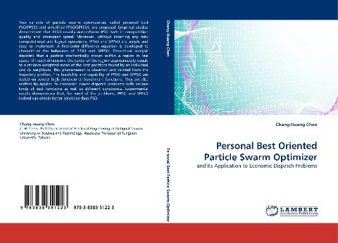 Personal Best Oriented Particle Swarm Optimizer: and Its Application to Economic Dispatch Problems