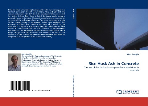 Rice Husk Ash in Concrete: The use of rice husk ash as a pozzolanic admixture in concrete