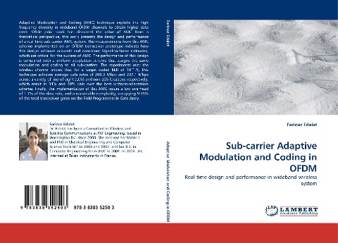 Sub-carrier Adaptive Modulation and Coding in OFDM: Real-time design and performance in wideband wireless system