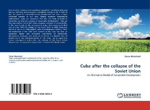 Cuba after the collapse of the Soviet Union: An Alternative Model of Sustainable Development