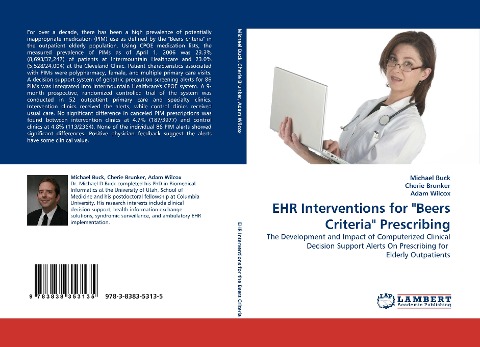 EHR Interventions for Beers Criteria Prescribing: The Development and Impact of Computerized Clinical Decision Support Alerts On Prescribing for  Elderly Outpatients
