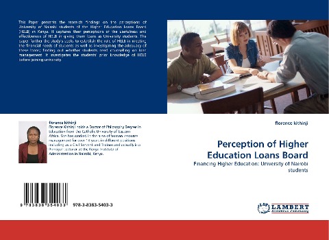 Perception of Higher Education Loans Board: Financing Higher Education: University of Nairobi students