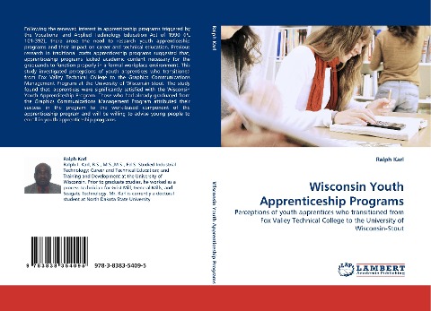 Wisconsin Youth Apprenticeship Programs: Perceptions of youth apprentices who transitioned from Fox Valley Technical College to the University of Wisconsin-Stout