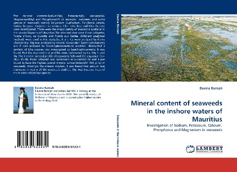 Mineral content of seaweeds in the inshore waters of Mauritius: Investigation of Sodium, Potassium, Calcium, Phosphorus and Magnesium in seeweeds