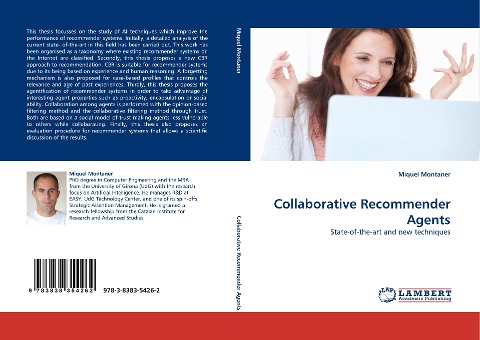 Collaborative Recommender Agents: State-of-the-art and new techniques