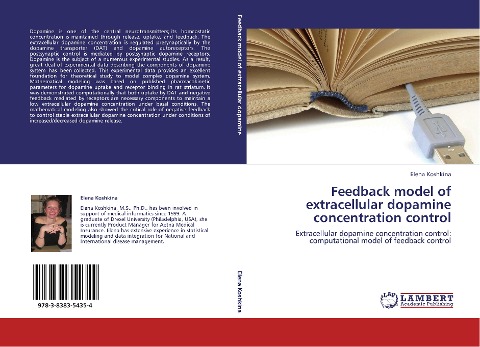 Feedback model of extracellular dopamine concentration control: Extracellular dopamine concentration control: computational model of feedback control
