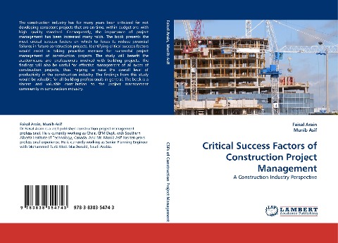 Critical Success Factors of Construction Project Management: A Construction Industry Perspective