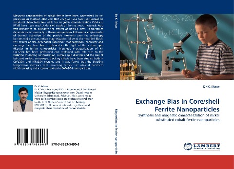 Exchange Bias in Core/shell Ferrite Nanoparticles: Synthesis and magnetic characterization of nickel substituted cobalt ferrite nanoparticles