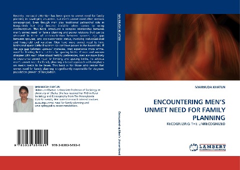 ENCOUNTERING MEN'S UNMET NEED FOR FAMILY PLANNING: RECOGNIZING THE UNRECOGNIZED