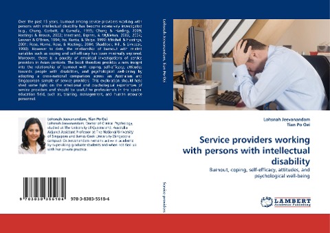 Service providers working with persons with intellectual disability: Burnout, coping, self-efficacy, attitudes, and psychological well-being