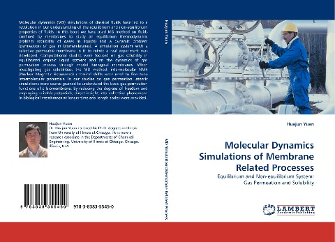 Molecular Dynamics Simulations of Membrane Related Processes: Equilibrium and Non-equilibrium System: Gas Permeation and Solubility