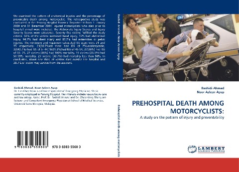 PREHOSPITAL DEATH AMONG MOTORCYCLISTS:: A study on the pattern of injury and preventability