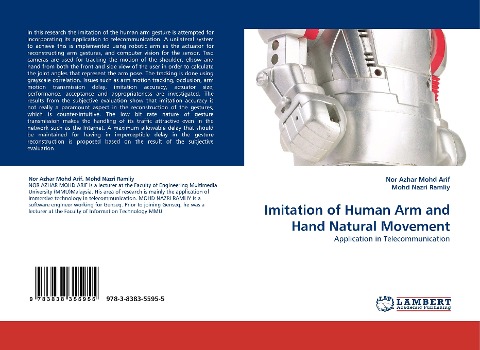 Imitation of Human Arm and Hand Natural Movement: Application in Telecommunication