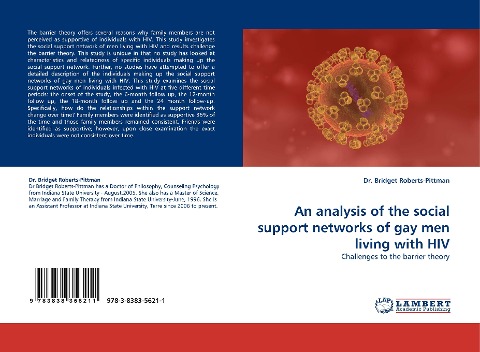 An analysis of the social support networks of gay men living with HIV: Challenges to the barrier theory