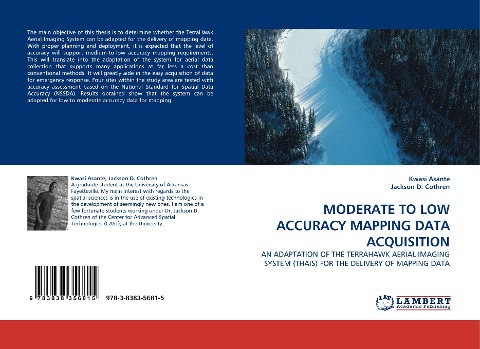 MODERATE TO LOW ACCURACY MAPPING DATA ACQUISITION: AN ADAPTATION OF THE TERRAHAWK AERIAL IMAGING SYSTEM (THAIS) FOR THE DELIVERY OF MAPPING DATA
