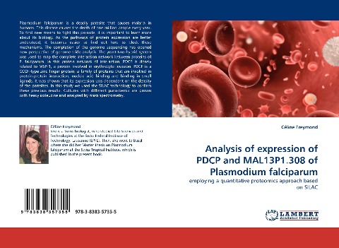 Analysis of expression of PDCP and MAL13P1.308 of Plasmodium falciparum: employing a quantitative proteomics approach based on SILAC