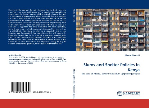 Slums and Shelter Policies in Kenya: the case of Kibera, Soweto East slum upgrading project