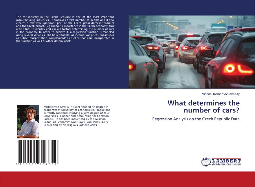What determines the number of cars?: Regression Analysis on the Czech Republic Data