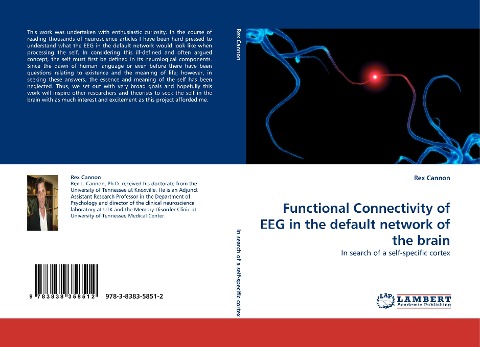 Functional Connectivity of EEG in the default network of the brain: In search of a self-specific cortex