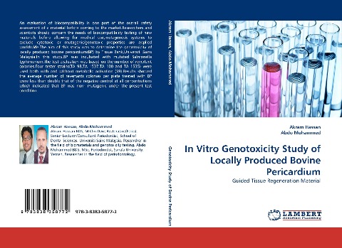 In Vitro Genotoxicity Study of Locally Produced Bovine Pericardium: Guided Tissue Regeneration Material