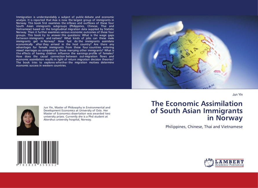 The Economic Assimilation of South Asian Immigrants in Norway: Philippines, Chinese, Thai and Vietnamese