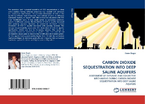 CARBON DIOXIDE SEQUESTRATION INTO DEEP SALINE AQUIFERS: ASSESSMENT OF DIFFUSIVE AND CONVECTIVE MECHANISMS DURING CARBON DIOXIDE SEQUESTRATION INTO DEEP SALINE AQUIFERS